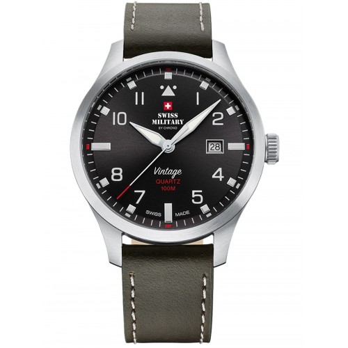 Swiss Military SM34078.04 men´s watch 43mm 10ATM